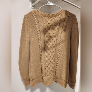 Banana Republic Tan Knit Sweater